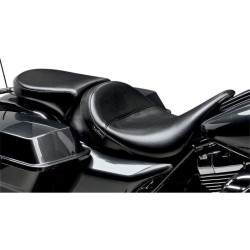 PartzBiz HD LPLK-017 - Le Pera Aviator Low Profile Solo Seat 13" Wide for Harley Touring FLH/T 08-15 | Le Pera PartzBiz HD LPLK-017 - Le Pera Aviator Low Profile Solo Seat 13" Wide for Harley Touring FLH/T 08-15 | Le Pera