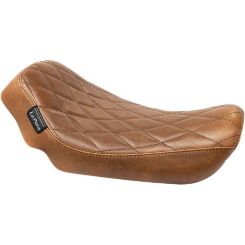 PartzBiz HD: 4410993-Le Pera LK-351DMTDV Diamond Brown Streaker Solo Full Profile Seat Harley FXD 06- | LK-351DMTDV PartzBiz HD: 4410993-Le Pera LK-351DMTDV Diamond Brown Streaker Solo Full Profile Seat Harley FXD 06- | LK-351DMTDV