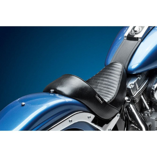 PartzBiz HD: 4411007-Le Pera LK-430PT Pleated Stubs Café Solo Seat Harley 06-10 FXST 07-17 FLSTF | LK-430PT PartzBiz HD: 4411007-Le Pera LK-430PT Pleated Stubs Café Solo Seat Harley 06-10 FXST 07-17 FLSTF | LK-430PT