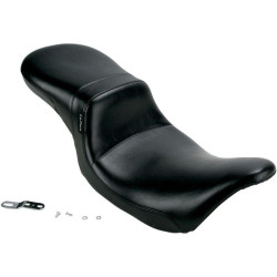 PartzBiz HD LPLK-567 - Le Pera Daytona 2-up Smooth Vinyl Seat for Harley Touring FLH/T 08-15 | Le Pera