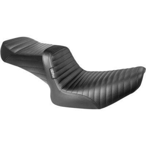 PartzBiz HD: 4410978-Le Pera LK-587PT Tailwhip 2-Up Seat Pleated Black Harley Touring FL 08-23 PartzBiz HD: 4410978-Le Pera LK-587PT Tailwhip 2-Up Seat Pleated Black Harley Touring FL 08-23