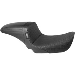 PartzBiz HD LPLK-591BW - Le Pera LK-591BW Basket Weave Black KickFlip Solo Seat Harley Dyna 06-17 | LK-591BW PartzBiz HD LPLK-591BW - Le Pera LK-591BW Basket Weave Black KickFlip Solo Seat Harley Dyna 06-17 | LK-591BW
