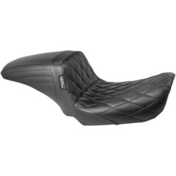 PartzBiz HD LPLK-591DM - Le Pera LK-591DM Diamond Stitch Black KickFlip Solo Seat Harley Dyna 06-17 | LK-591DM PartzBiz HD LPLK-591DM - Le Pera LK-591DM Diamond Stitch Black KickFlip Solo Seat Harley Dyna 06-17 | LK-591DM