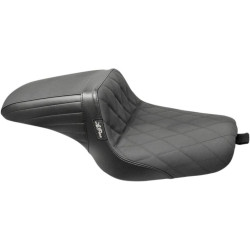 PartzBiz HD LPLK-596DMGP - Le Pera Kickflip Diamond W/Gripp Tape Solo Seat 4 Harley 04-06/10-22 XL Models | LK-596DMGP