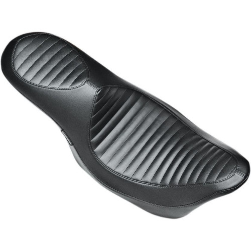 PartzBiz HD: 4410943-Le Pera LK-817PT Pleated Stitch Villain 2-Up Seat สำหรับ Harley Touring FLH/T 08-23 | LK-817PT PartzBiz HD: 4410943-Le Pera LK-817PT Pleated Stitch Villain 2-Up Seat สำหรับ Harley Touring FLH/T 08-23 | LK-817PT