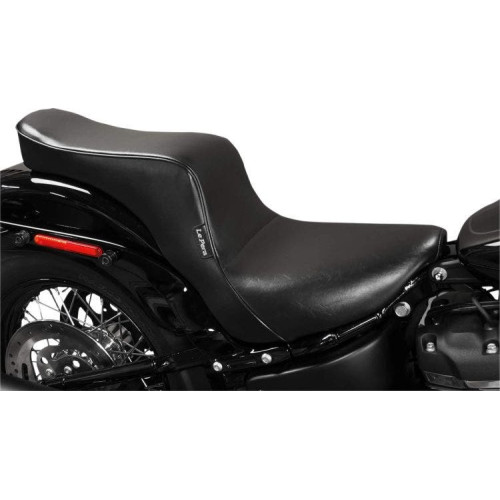 PartzBiz HD: 4410829-Le Pera LY-020 Cherokee Black 2-UP Smooth Seat 18-23 Softail Street Bob Slim | LY-020 PartzBiz HD: 4410829-Le Pera LY-020 Cherokee Black 2-UP Smooth Seat 18-23 Softail Street Bob Slim | LY-020