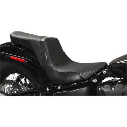 PartzBiz HD LPLY-543BW - Le Pera LY-543BW Daytone Black 2-UP Smooth Seat 18-23 Softail Street Bob Slim | LY-543BW PartzBiz HD LPLY-543BW - Le Pera LY-543BW Daytone Black 2-UP Smooth Seat 18-23 Softail Street Bob Slim | LY-543BW