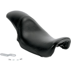 PartzBiz HD LPLK-861 - Le Pera Black Full Length Smooth Low Profile Silhouette Seat Harley Dyna 06-16 | LK-861 PartzBiz HD LPLK-861 - Le Pera Black Full Length Smooth Low Profile Silhouette Seat Harley Dyna 06-16 | LK-861