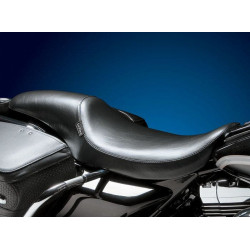 PartzBiz HD LPLH-867SG - Le Pera Silhouette Smooth Full Length Seat for Harley Street Glide 06-07 | Le Pera PartzBiz HD LPLH-867SG - Le Pera Silhouette Smooth Full Length Seat for Harley Street Glide 06-07 | Le Pera
