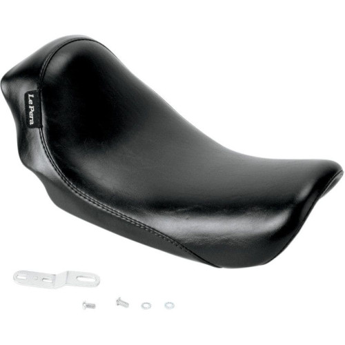 PartzBiz HD: 4410740-Le Pera Smooth Black Vinyl Silhouette Solo Seat for 06-16 Harley Dyna FLD FXD/WG | LK-851 PartzBiz HD: 4410740-Le Pera Smooth Black Vinyl Silhouette Solo Seat for 06-16 Harley Dyna FLD FXD/WG | LK-851