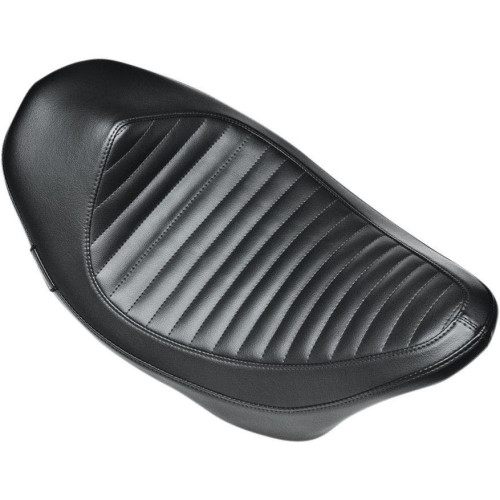 PartzBiz HD: 4410718-Le Pera Villain Black Pleated Stitch Solo for Harley Touring FLH/T 08-15 | Le Pera PartzBiz HD: 4410718-Le Pera Villain Black Pleated Stitch Solo for Harley Touring FLH/T 08-15 | Le Pera