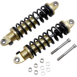 PartzBiz HD DS13101742 - Legend Gold Anodized Revo-A ปรับ 12” L Standard Shocks Harley Dyna 91-17 | 1310-1742 PartzBiz HD DS13101742 - Legend Gold Anodized Revo-A ปรับ 12” L Standard Shocks Harley Dyna 91-17 | 1310-1742
