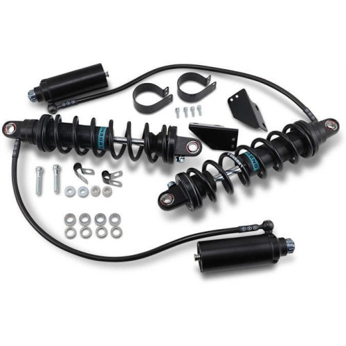 PartzBiz HD: 4410604-Legend Suspension Revo-ARC 13” อ่างเก็บน้ำระยะไกล Heavy Shocks 14-20 Harley FLH/T | 1310-1887