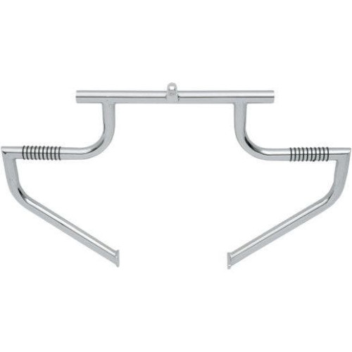 PartzBiz HD: 4410457-Lindby Front Chrome Linbar Highway Engine Guard Bar for Harley Road Glide 97-13 - 109-1/09 PartzBiz HD: 4410457-Lindby Front Chrome Linbar Highway Engine Guard Bar for Harley Road Glide 97-13 - 109-1/09