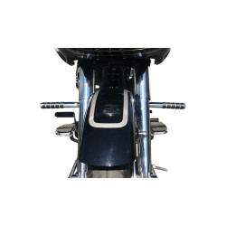 PartzBiz HD DS16240382 - Lindby แฮนด์พักเท้าแบบปรับได้ Chrome 280000 Harley Touring FLH 94-Up