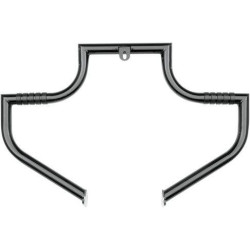 PartzBiz HD DS05051289 - Lindby Black MagnumBar Front Highway Bar Engine Guard Harley FLST FLS 00-15 | BL1710