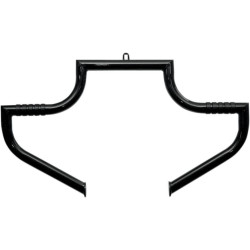 PartzBiz HD DS05051288 - Lindby Black MagnumBar Front Highway Bar Engine Guard for Harley FLH/T 97-15 | BL1702