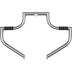 PartzBiz HD DS05051282 - Lindby Chrome MagnumBar การ์ดเครื่องยนต์ด้านหน้า Highway Bar สำหรับ Harley FLH/T 97-15 | 1702 PartzBiz HD DS05051282 - Lindby Chrome MagnumBar การ์ดเครื่องยนต์ด้านหน้า Highway Bar สำหรับ Harley FLH/T 97-15 | 1702