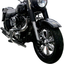 PartzBiz HD DS05051283 - Lindby Chrome MagnumBar การ์ดเครื่องยนต์ด้านหน้า Highway Bar Harley FLST FLS 00-15 | 1710 PartzBiz HD DS05051283 - Lindby Chrome MagnumBar การ์ดเครื่องยนต์ด้านหน้า Highway Bar Harley FLST FLS 00-15 | 1710