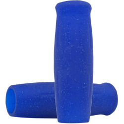 PartzBiz HD DS06301749 - Lowbrow Metalflake Blue Classic 1" Krayton Rubber Grips Harley Metric & Custom | 4102 PartzBiz HD DS06301749 - Lowbrow Metalflake Blue Classic 1" Krayton Rubber Grips Harley Metric & Custom | 4102