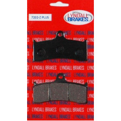 PartzBiz HD DS17200027 - Lyndall Racing Z-Plus Brake Pads for HHI & PM 6 Piston and Buell | 7202-Z+ PartzBiz HD DS17200027 - Lyndall Racing Z-Plus Brake Pads for HHI & PM 6 Piston and Buell | 7202-Z+