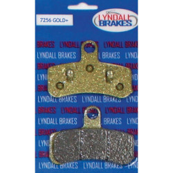 PartzBiz HD DS17200069 - Lyndall Racing Gold Plus Front Brake Pads for 08-13 Dyna and Softail | PartzBiz HD DS17200069 - Lyndall Racing Gold Plus Front Brake Pads for 08-13 Dyna and Softail |