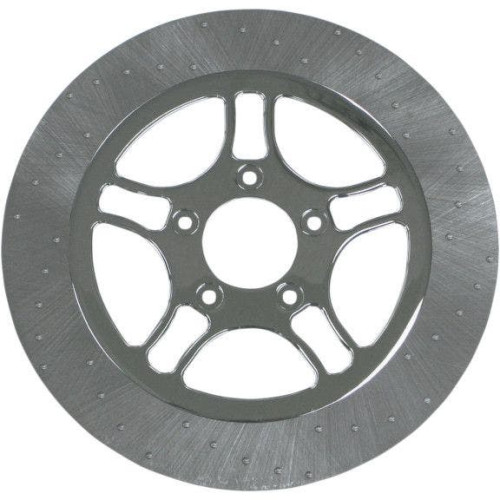 PartzBiz HD: 4410295-Lyndall Ultra Light Ceramic Composite 11.8" Dia Rear Brake Rotor Triangulum Chrome Harley Touring 08-13 | NVLD-118RCT5SC PartzBiz HD: 4410295-Lyndall Ultra Light Ceramic Composite 11.8" Dia Rear Brake Rotor Triangulum Chrome Harley Touring 08-13 | NVLD-118RCT5SC
