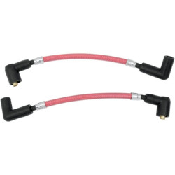PartzBiz HD DS21040028 - Magnum 3030T สายหัวเทียนถักสีแดง Candy Apple Harley 82-94; 99-00 FXR PartzBiz HD DS21040028 - Magnum 3030T สายหัวเทียนถักสีแดง Candy Apple Harley 82-94; 99-00 FXR