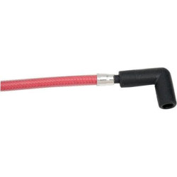 PartzBiz HD DS21040020 - Magnum 3033T Candy Apple Red Braided Spark Plug สาย 99-08 Harley Touring FL 2104-0020 21040020 PartzBiz HD DS21040020 - Magnum 3033T Candy Apple Red Braided Spark Plug สาย 99-08 Harley Touring FL 2104-0020 21040020