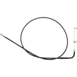 PartzBiz HD DS06501769 - Magnum KARBONFIBR 40 1/2" Throttle Cable Smooth 90 Degree Harley Big Twin 84-17 PartzBiz HD DS06501769 - Magnum KARBONFIBR 40 1/2" Throttle Cable Smooth 90 Degree Harley Big Twin 84-17