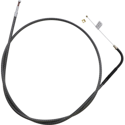 PartzBiz HD DS06510918 - Magnum KARBONFIBR 49 5/8" Idle Cable 90 Deg Smooth Harley Big Twin 84-17 PartzBiz HD DS06510918 - Magnum KARBONFIBR 49 5/8" Idle Cable 90 Deg Smooth Harley Big Twin 84-17