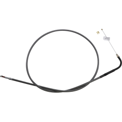 PartzBiz HD DS06510919 - Magnum KARBONFIBR 40 1/2" Idle Cable 90 Deg Smooth Harley Big Twin 84-17 PartzBiz HD DS06510919 - Magnum KARBONFIBR 40 1/2" Idle Cable 90 Deg Smooth Harley Big Twin 84-17