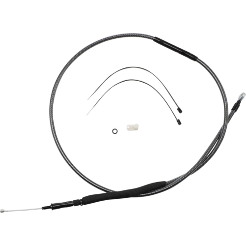 PartzBiz HD: 4409939-Magnum KARBONFIBR 74 11/16" High-Efficiency Polished Clutch Cable Harley 87-06 PartzBiz HD: 4409939-Magnum KARBONFIBR 74 11/16" High-Efficiency Polished Clutch Cable Harley 87-06