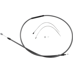 PartzBiz HD DS06522387 - Magnum KARBONFIBR 66 11/16" High-Efficiency Polished Clutch Cable Harley 87-06 PartzBiz HD DS06522387 - Magnum KARBONFIBR 66 11/16" High-Efficiency Polished Clutch Cable Harley 87-06