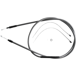 PartzBiz HD DS06522388 - Magnum KARBONFIBR 68 11/16" High-Efficiency Polished Clutch Cable Harley 87-06 PartzBiz HD DS06522388 - Magnum KARBONFIBR 68 11/16" High-Efficiency Polished Clutch Cable Harley 87-06