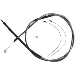 PartzBiz HD DS06522381 - Magnum KARBONFIBR 72 11/16" High-Efficiency Polished Clutch Cable Harley 06-Up PartzBiz HD DS06522381 - Magnum KARBONFIBR 72 11/16" High-Efficiency Polished Clutch Cable Harley 06-Up