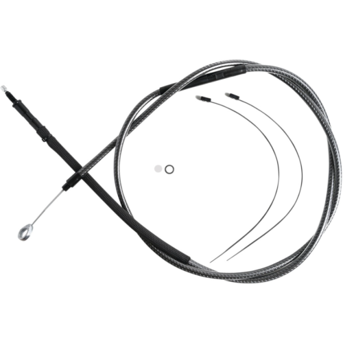PartzBiz HD: 4409952-Magnum KARBONFIBR 72 11/16" High-Efficiency Polished Clutch Cable Harley 06-Up PartzBiz HD: 4409952-Magnum KARBONFIBR 72 11/16" High-Efficiency Polished Clutch Cable Harley 06-Up