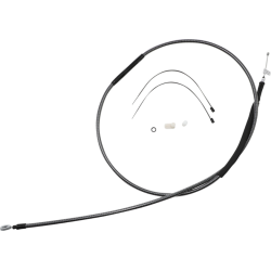 PartzBiz HD DS06522382 - Magnum KARBONFIBR 72 11/16" High-Efficiency Polished Clutch Cable Harley 06-Up PartzBiz HD DS06522382 - Magnum KARBONFIBR 72 11/16" High-Efficiency Polished Clutch Cable Harley 06-Up