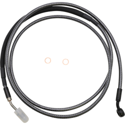 PartzBiz HD DS11321597 - Magnum KARBONFIBR 78" Hydraulic Clutch Line 35 Degree Harley Touring 17-Up PartzBiz HD DS11321597 - Magnum KARBONFIBR 78" Hydraulic Clutch Line 35 Degree Harley Touring 17-Up