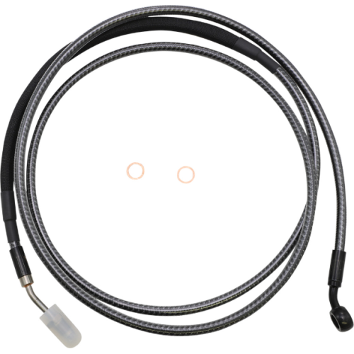 PartzBiz HD: 4409922-Magnum KARBONFIBR 78" Hydraulic Clutch Line 35 Degree Harley Touring 17-Up PartzBiz HD: 4409922-Magnum KARBONFIBR 78" Hydraulic Clutch Line 35 Degree Harley Touring 17-Up