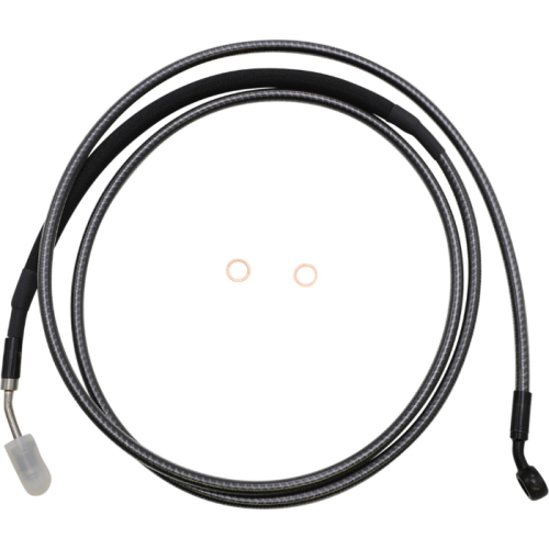 PartzBiz HD: 4409925-Magnum KARBONFIBR 82" Hydraulic Clutch Line 35 Degree Harley Touring 17-Up PartzBiz HD: 4409925-Magnum KARBONFIBR 82" Hydraulic Clutch Line 35 Degree Harley Touring 17-Up
