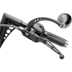PartzBiz HD DS06100142 - Matte Satin Black Slotted Wide Brake Clutch Lever Set 96-16 Harley Big Twin XL | 0610-0142 PartzBiz HD DS06100142 - Matte Satin Black Slotted Wide Brake Clutch Lever Set 96-16 Harley Big Twin XL | 0610-0142