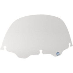 PartzBiz HD DSMEP8110 - Memphis Shades 9" Clear Replacement Windshield Harley Batwing FLHT/FLHX 96-13 | MEP8110