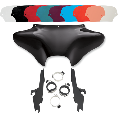 PartzBiz HD: 4409763-Memphis Shades Batwing Fairing Black Trigger Lock Mount Shield V-Star Classic | MEM7011 & MEM8992 PartzBiz HD: 4409763-Memphis Shades Batwing Fairing Black Trigger Lock Mount Shield V-Star Classic | MEM7011 & MEM8992