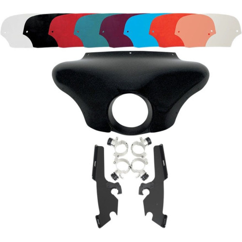 PartzBiz HD: 4409766-Memphis Shades Batwing Fairing Black Trigger Lock Mount Shield Vulcan Custom | MEM7151 & MEB8982 PartzBiz HD: 4409766-Memphis Shades Batwing Fairing Black Trigger Lock Mount Shield Vulcan Custom | MEM7151 & MEB8982