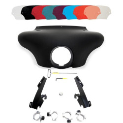 PartzBiz HD DS23300075|DS23200172|& Windshield - Memphis Shades Batwing Fairing Black Trigger Lock Mount Shield XL 883N/L 1200L | MEM7081 & MEB1999 PartzBiz HD DS23300075|DS23200172|& Windshield - Memphis Shades Batwing Fairing Black Trigger Lock Mount Shield XL 883N/L 1200L | MEM7081 & MEB1999