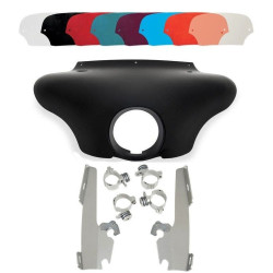 PartzBiz HD DS23300075|DS23200011|& Windshield - Memphis Shades Batwing Fairing Polished Trigger Lock Mount Shield FXD FXDL 1200C | MEM7081 & MEM8967 PartzBiz HD DS23300075|DS23200011|& Windshield - Memphis Shades Batwing Fairing Polished Trigger Lock Mount Shield FXD FXDL 1200C | MEM7081 & MEM8967