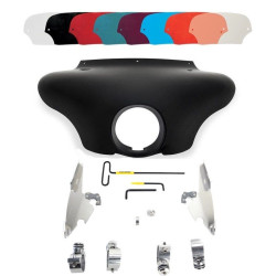 PartzBiz HD DS23300075|DS23200140|& Windshield - Memphis Shades Batwing Fairing Polished Trigger Lock Mount Shield XL 1200C 11-18 | MEM7081 & MEK2008 PartzBiz HD DS23300075|DS23200140|& Windshield - Memphis Shades Batwing Fairing Polished Trigger Lock Mount Shield XL 1200C 11-18 | MEM7081 & MEK2008