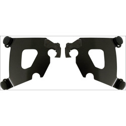 PartzBiz HD DS23200127 - Memphis Shades Black Plate Only Mounts Cafe Fairing Harley Dyna & XL 48 | MEB1894 PartzBiz HD DS23200127 - Memphis Shades Black Plate Only Mounts Cafe Fairing Harley Dyna & XL 48 | MEB1894