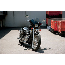 PartzBiz HD DS23300095 - Memphis Shades Gloss Black Gauntlet Fairing สำหรับ Harley Dyna 06-15 FXD/C/L/B | MEM7191 PartzBiz HD DS23300095 - Memphis Shades Gloss Black Gauntlet Fairing สำหรับ Harley Dyna 06-15 FXD/C/L/B | MEM7191